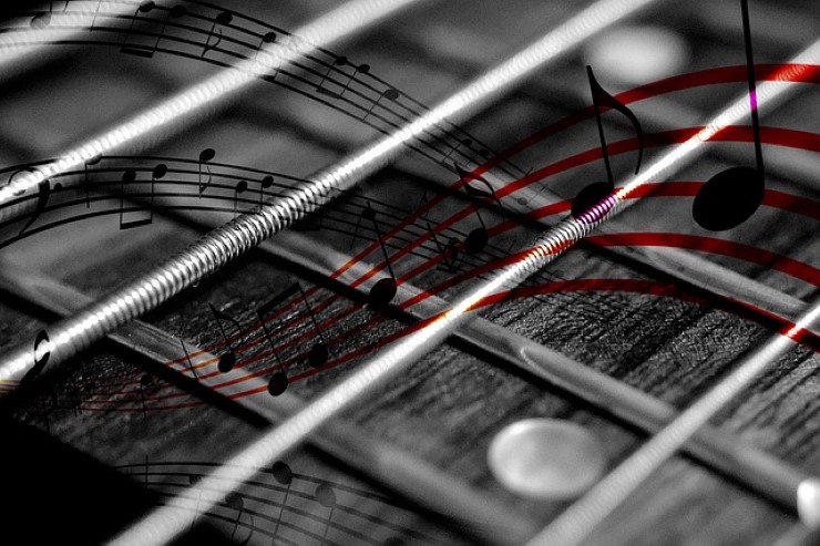 note chitarra