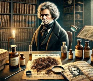 analisi capelli Beethoven