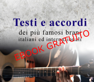 Ebook Raccolta testi e accordi chitarra