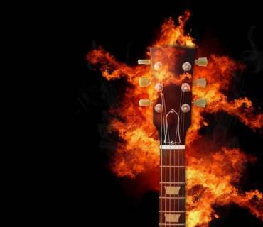 riscaldamento con la chitarra