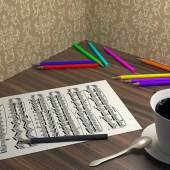 le scale musicali in forma grafica