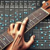 Triadi sulle corde acute della chitarra