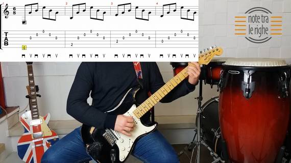 Sesta lezione corso di chitarra - Gli Arpeggi