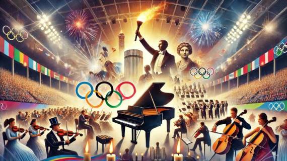 performance di musica classica ai Giochi Olimpici