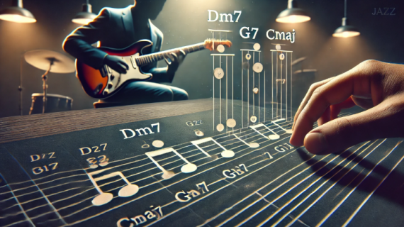 progressione II-V-I chitarra