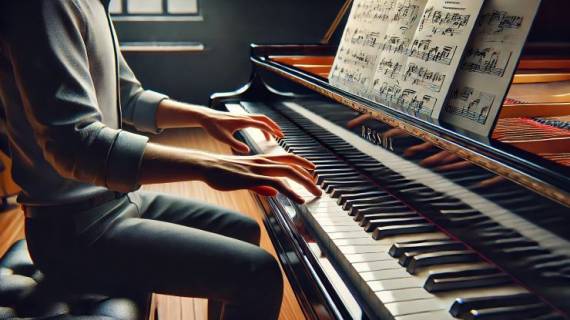 studio scale cromatiche piano